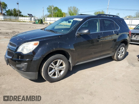 2013 Chevrolet Equinox LT with VIN 2GNALDEK8D6207706, listed as a Copart auction lot 56551825 with 110,615 mi miles and Clean Title. Bid and sale history available at DreamBid. Image 1.