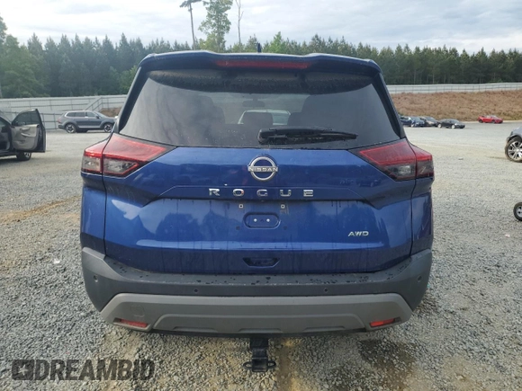 2022 Nissan Rogue S z VIN 5N1BT3AB2NC707314, wystawiony jako Copart lot #54425105 z przebiegiem 48 223 mil mil oraz Szkoda całkowita • Salvage title. Historia ofert i sprzedaży dostępna na DreamBid. Obrazek 6.