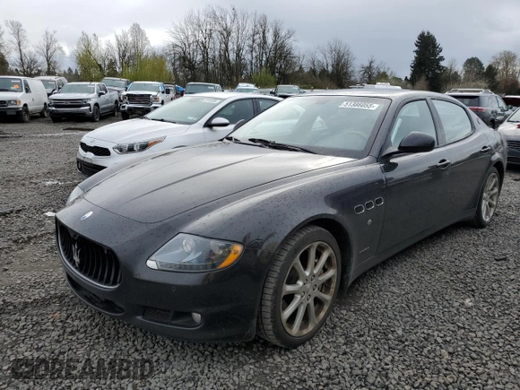 2011 Maserati Quattroporte S z VIN ZAM39JKA2B0055322, wystawiony jako Copart lot #51386055 z przebiegiem 78 818 mil mil oraz Czysty tytuł • Clean title. Historia ofert i sprzedaży dostępna na DreamBid. Obrazek 1.