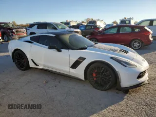 2015 Chevrolet Corvette Z06 1LZ with VIN 1G1YN2D6XF5600852, listed as a Copart auction lot 77619184 with 47,557 mi miles and Clean Title. Bid and sale history available at carsss.com. Image 4.