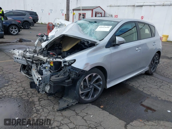 2016 Scion iM with VIN JTNKARJE2GJ508264, listed as a IAAI auction lot 41642646 with 136,213 mi miles. Bid and sale history available at carsss.com. Image 17.