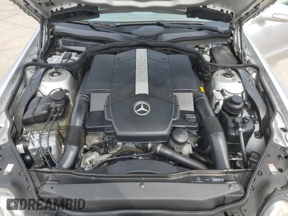 2003 Mercedes-Benz SL 500 with VIN WDBSK75F93F021714, listed as a Copart auction lot 58963285 with 51,938 mi miles and Clean title. Bid and sale history available at DreamBid. Image 11.
