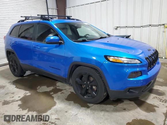 2018 Jeep Cherokee Limited with VIN 1C4PJMDB4JD554439, listed as a Copart auction lot 50589175 with 99,943 mi miles and Salvage title. Bid and sale history available at DreamBid. Image 4.