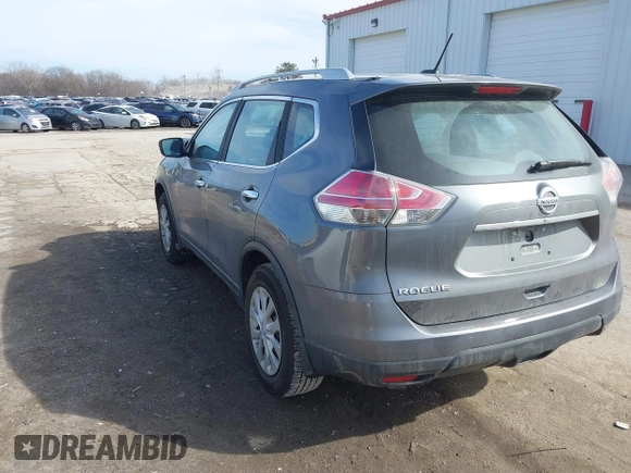 2016 Nissan Rogue SV with VIN 5N1AT2MT4GC880023, listed as a IAAI auction lot 41770822 with 174,843 mi miles. Bid and sale history available at carsss.com. Image 3.