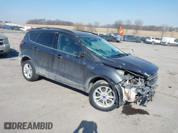2018 Ford Escape SEL with VIN 1FMCU9HD1JUD41930, listed as a IAAI auction lot 41699203 with 114,581 mi miles. Bid and sale history available at carsss.com. Image 18.