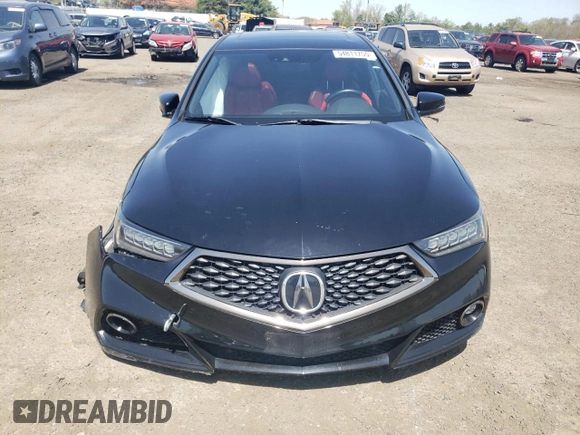 2019 Acura TLX w/A-Spec Pkg with VIN 19UUB1F68KA004325, listed as a Copart auction lot 54811755 with 90,070 mi miles and Salvage Title. Bid and sale history available at DreamBid. Image 5.