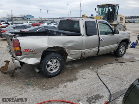 1999 Chevrolet Silverado 1500 LS with VIN 2GCEK19T7X1291064, listed as a Copart auction lot 45287715 with 215,822 mi miles and Non Repairable. Bid and sale history available at carsss.com. Image 3.