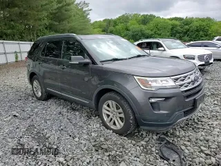 2018 Ford Explorer XLT with VIN 1FM5K8D80JGA94660, listed as a Copart auction lot 59012215 with 105,331 mi miles and Salvage title. Bid and sale history available at DreamBid. Image 14.