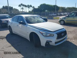 2020 Infiniti Q50 3.0t SPORT with VIN JN1EV7AP6LM203471, listed as a IAAI auction lot 41747908 with 91,593 mi miles. Bid and sale history available at carsss.com. Image 1.