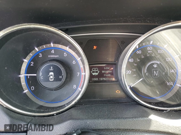 2011 Hyundai Sonata Limited with VIN 5NPEC4AB2BH316915, listed as a Copart auction lot 51087745 with 127,523 mi miles and Salvage Title. Bid and sale history available at DreamBid. Image 9.