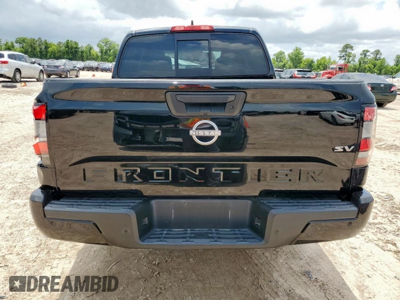 2022 Nissan Frontier SV with VIN 1N6ED1EJ7NN607859, listed as a Copart auction lot 60967545 with 48,828 mi miles and Salvage title. Bid and sale history available at DreamBid. Image 6.