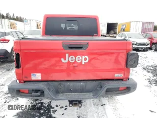 2020 Jeep Gladiator Overland with VIN 1C6HJTFG9LL152701, listed as a Copart auction lot 80737794 with 61,654 mi miles and Salvage title. Bid and sale history available at DreamBid. Image 6.