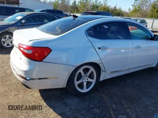 2014 Kia Cadenza Premium with VIN KNALN4D71E5147822, listed as a IAAI auction lot 41260097 with Not Provided miles. Bid and sale history available at carsss.com. Image 6.