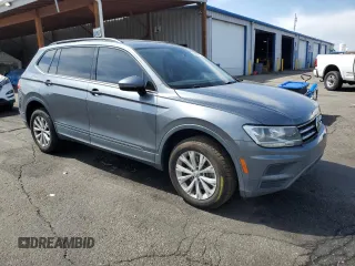 2020 Volkswagen Tiguan S with VIN 3VV1B7AXXLM123021, listed as a Copart auction lot 58362715 with 88,548 mi miles and Salvage title. Bid and sale history available at DreamBid. Image 4.