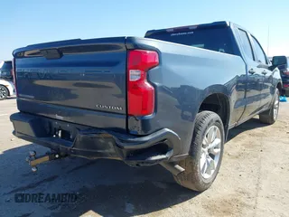 2020 Chevrolet Silverado 1500 Custom with VIN 1GCRWBEK8LZ194773, listed as a IAAI auction lot 41568424 with 127,209 mi miles. Bid and sale history available at carsss.com. Image 6.