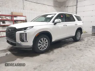 2025 Hyundai Palisade SEL z VIN KM8R2DGE7SU929300, wystawiony jako IAAI lot #42500305 z przebiegiem 1 842 mil mil oraz . Historia ofert i sprzedaży dostępna na DreamBid. Obrazek 2.