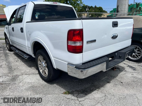 2006 Ford F-150 XLT with VIN 1FTPW12V16KD97016, listed as a Copart auction lot 61061765 with 159,482 mi miles and Clean title. Bid and sale history available at DreamBid. Image 3.