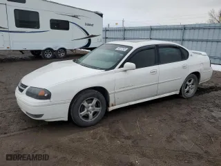 2004 Chevrolet Impala LS with VIN 2G1WH52K349180268, listed as a Copart auction lot 48372345 with 131,852 mi miles and Clean Title. Bid and sale history available at carsss.com. Image 1.
