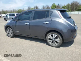 2013 Nissan LEAF SV with VIN 1N4AZ0CP0DC403733, listed as a Copart auction lot 63444585 with 56,896 mi miles and Clean title. Bid and sale history available at DreamBid. Image 2.
