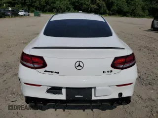2022 Mercedes-Benz C 43 AMG z VIN W1KWJ6EB4NG115449, wystawiony jako Copart lot #58302935 z przebiegiem Nie podano mil oraz Czysty tytuł • Clean title. Historia ofert i sprzedaży dostępna na DreamBid. Obrazek 6.