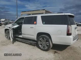 2019 GMC Yukon XL Denali with VIN 1GKS1HKJ3KR251642, listed as a Copart auction lot 76199674 with 0 mi miles and Salvage Title. Bid and sale history available at carsss.com. Image 2.