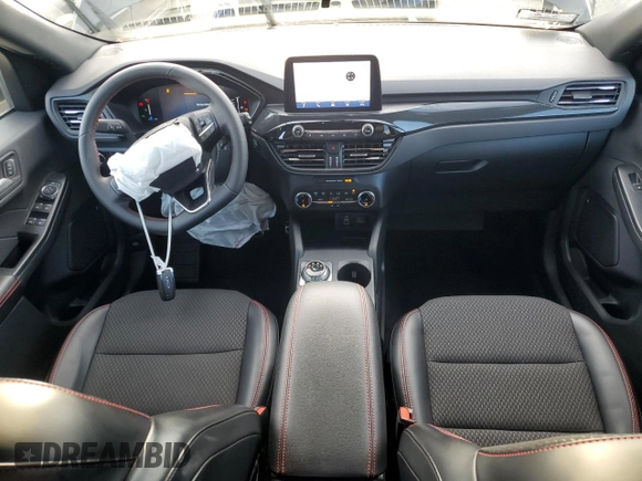2024 Ford Escape ST-Line with VIN 1FMCU0MZ6RUA50770, listed as a Copart auction lot 46007925 with 7,665 mi miles and Salvage Title. Bid and sale history available at DreamBid. Image 8.
