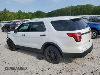 2017 Ford Police Interceptor Utility z VIN 1FM5K8AR1HGC90372, wystawiony jako Copart lot #59459665 z przebiegiem Nie podano mil oraz Czysty tytuł • Clean title. Historia ofert i sprzedaży dostępna na DreamBid. Obrazek 2.