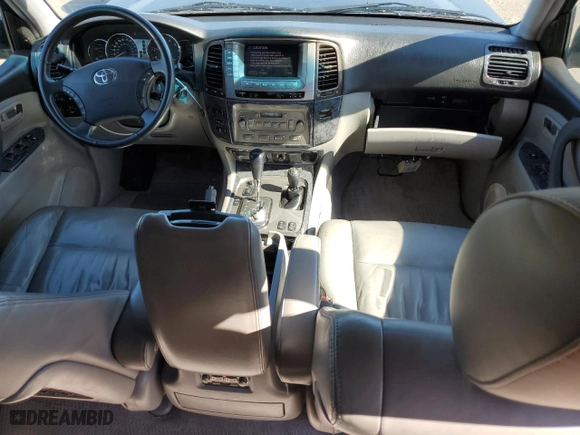 2007 Toyota Land Cruiser with VIN JTEHT05J972105495, listed as a Copart auction lot 73242704 with 203,830 mi miles and Salvage Title. Bid and sale history available at carsss.com. Image 8.