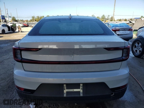 2023 Polestar 2 with VIN YSMED3KA7PL122854, listed as a Copart auction lot 74994294 with 55,404 mi miles and Salvage Title. Bid and sale history available at carsss.com. Image 12.