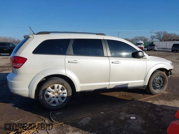 2017 Dodge Journey SE z VIN 3C4PDCAB3HT707029, wystawiony jako IAAI lot #41406306 z przebiegiem 104 046 mil mil oraz . Historia ofert i sprzedaży dostępna na DreamBid. Obrazek 14.