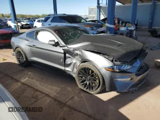 2021 Ford Mustang GT z VIN 1FA6P8CF9M5103856, wystawiony jako Copart lot #49406715 z przebiegiem 27 499 mil mil oraz Szkody całkowita. Historia ofert i sprzedaży dostępna na DreamBid. Obrazek 4.