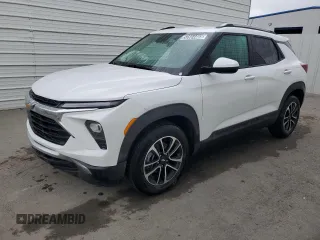 2025 Chevrolet TrailBlazer LT with VIN KL79MPSL1SB143443, listed as a Copart auction lot 50804465 with 2,906 mi miles and Clean Title. Bid and sale history available at DreamBid. Image 1.
