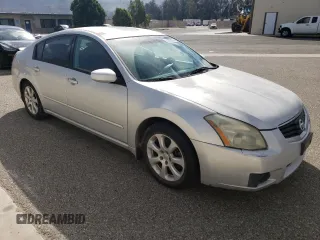 2007 Nissan Maxima 3.5 SE with VIN 1N4BA41EX7C851535, listed as a Copart auction lot 80379204 with 165,827 mi miles and Clean Title. Bid and sale history available at carsss.com. Image 4.