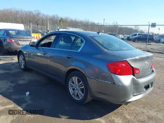 2012 Infiniti G25 x with VIN JN1DV6AR4CM861765, listed as a IAAI auction lot 41545863 with 148,904 mi miles and . Bid and sale history available at DreamBid. Image 3.