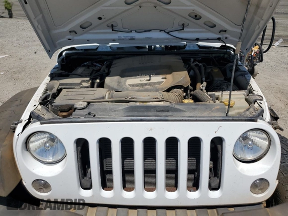 2016 Jeep Wrangler Unlimited Sport with VIN 1C4BJWDG0GL309976, listed as a Copart auction lot 63340505 with 66,714 mi miles and Salvage title. Bid and sale history available at DreamBid. Image 12.