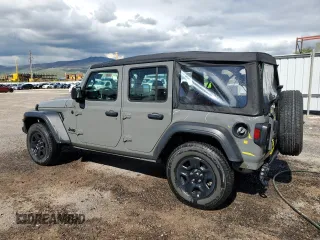 2023 Jeep Wrangler Sport with VIN 1C4HJXDG9PW699538, listed as a Copart auction lot 44275595 with 23,331 mi miles and Clean Title. Bid and sale history available at DreamBid. Image 2.