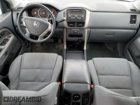 2007 Honda Pilot EX with VIN 2HKYF18407H001466, listed as a Copart auction lot 49218785 with 263,341 mi miles and Salvage Title. Bid and sale history available at DreamBid. Image 8.