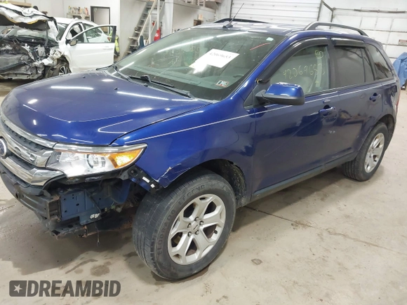 2013 Ford Edge SEL with VIN 2FMDK4JC8DBA72060, listed as a IAAI auction lot 42069653 with 60,622 mi miles. Bid and sale history available at carsss.com. Image 17.