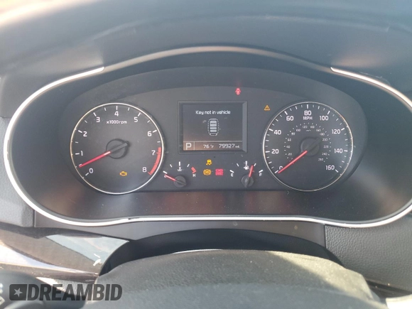 2015 Kia Cadenza Premium with VIN KNALN4D73F5195534, listed as a Copart auction lot 75629754 with 79,927 mi miles and Non Repairable. Bid and sale history available at carsss.com. Image 9.