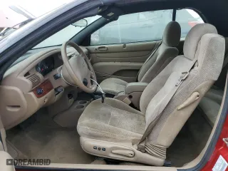 2002 Chrysler Sebring LX with VIN 1C3EL45X32N138927, listed as a Copart auction lot 75930324 with 47,350 mi miles and Non Repairable. Bid and sale history available at carsss.com. Image 7.