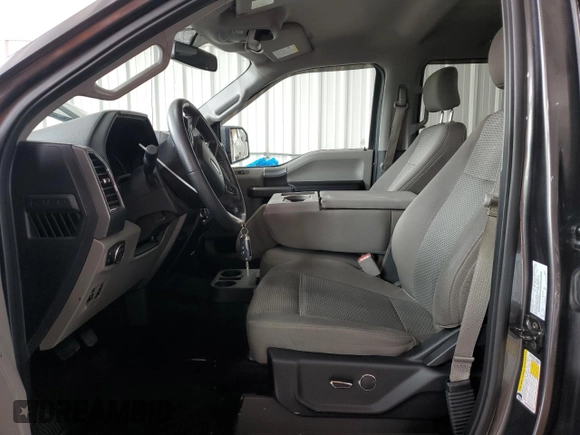 2017 Ford F-150 XL with VIN 1FTEW1EP5HFB19879, listed as a Copart auction lot 60962045 with 96,633 mi miles and Salvage title. Bid and sale history available at DreamBid. Image 7.
