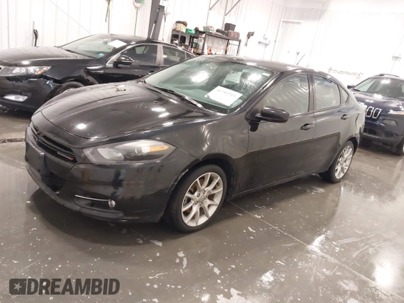 2013 Dodge Dart SXT with VIN 1C3CDFBA4DD294483, listed as a IAAI auction lot 41792715 with 100,821 mi miles. Bid and sale history available at carsss.com. Image 22.