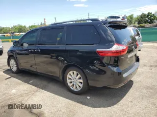 2015 Toyota Sienna Limited with VIN 5TDDK3DC7FS104752, listed as a Copart auction lot 61606055 with 119,771 mi miles and Salvage title. Bid and sale history available at DreamBid. Image 2.