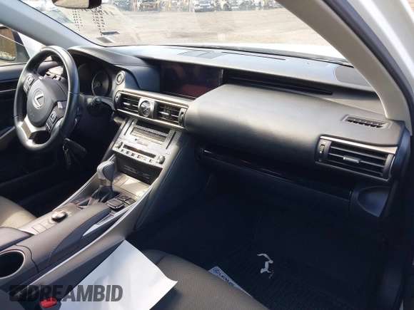 2019 Lexus IS 300 with VIN JTHC81D23K5040018, listed as a IAAI auction lot 41824842 with 40,039 mi miles and . Bid and sale history available at DreamBid. Image 5.