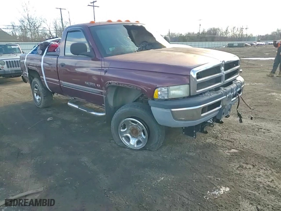 2001 Dodge Ram 2500 with VIN 3B7KF26Z01M553173, listed as a Copart auction lot 42750515 with 0 mi miles and Salvage Title. Bid and sale history available at carsss.com. Image 10.