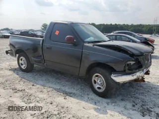 2002 Ford F-150 XL z VIN 1FTRF17252NB52123, wystawiony jako Copart lot #58778435 z przebiegiem Nie podano mil oraz Szkoda całkowita • Salvage title. Historia ofert i sprzedaży dostępna na DreamBid. Obrazek 4.