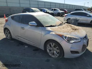 2016 Hyundai Veloster with VIN KMHTC6AD7GU280426, listed as a Copart auction lot 77609894 with 0 mi miles and Salvage Title. Bid and sale history available at carsss.com. Image 4.