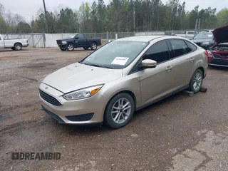 2017 Ford Focus SE with VIN 1FADP3F28HL236581, listed as a IAAI auction lot 41911991 with 61,990 mi miles. Bid and sale history available at carsss.com. Image 2.