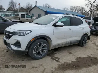 2023 Buick Encore GX Select with VIN KL4MMDS21PB009522, listed as a Copart auction lot 45412475 with 29,155 mi miles and Salvage title. Bid and sale history available at DreamBid. Image 1.
