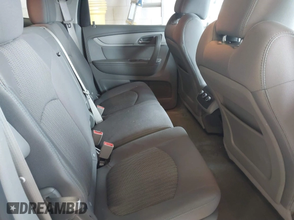 2013 Chevrolet Traverse LS with VIN 1GNKVFED8DJ106177, listed as a IAAI auction lot 41869165 with 106,786 mi miles and . Bid and sale history available at DreamBid. Image 8.